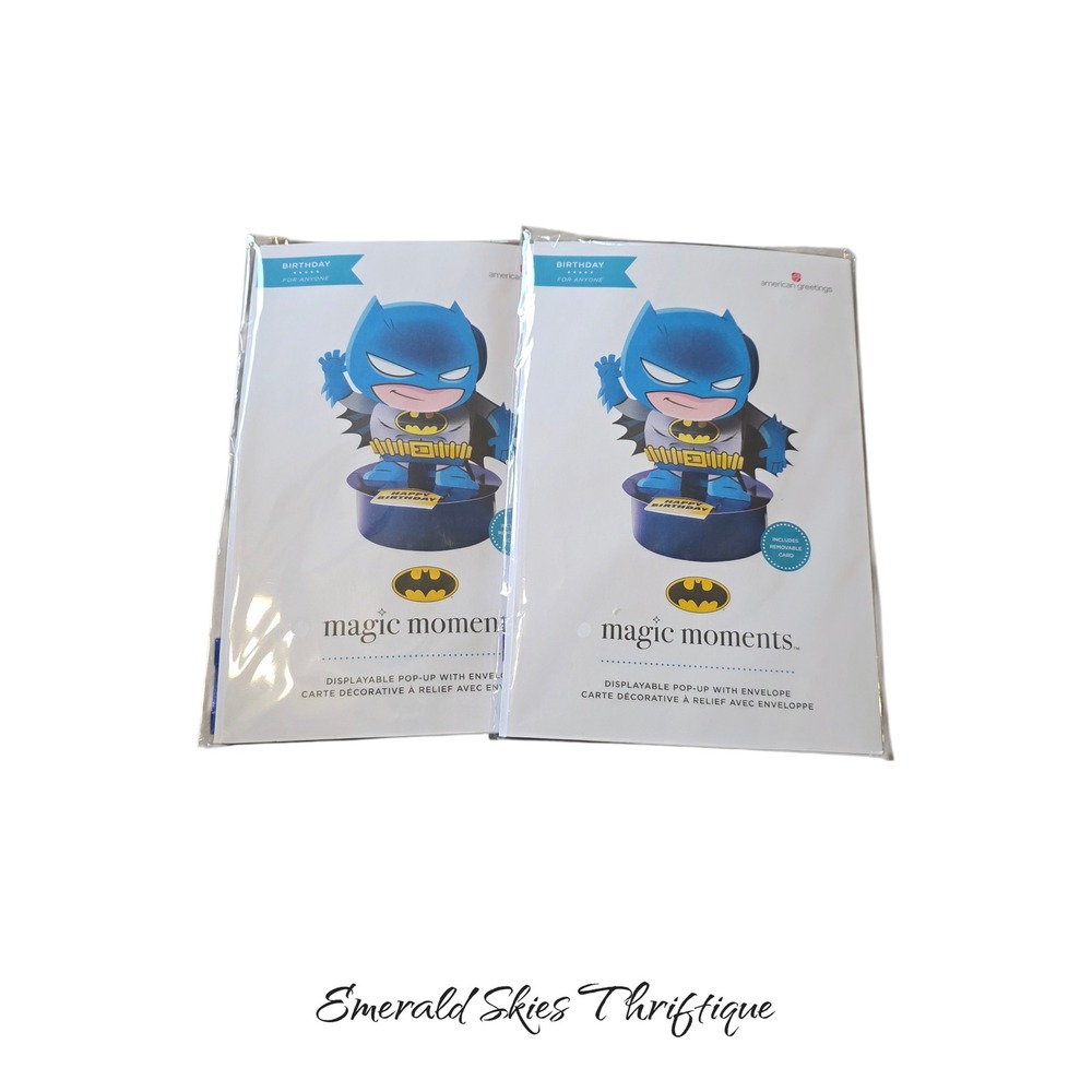 American greetings magic moments batman pop up display. New. Free shipping